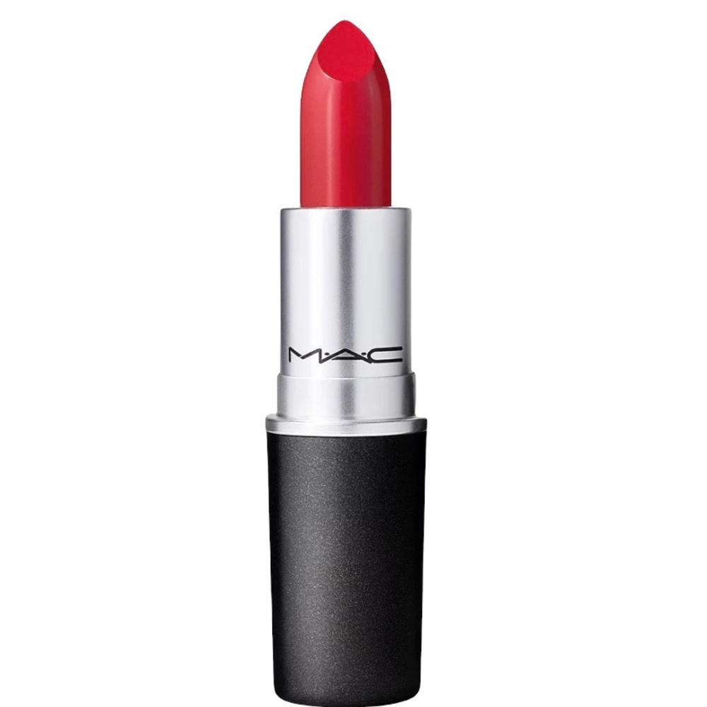 NIB MAC Cremesheen Lipstick, Brave Red, full size (0.10oz/3g)